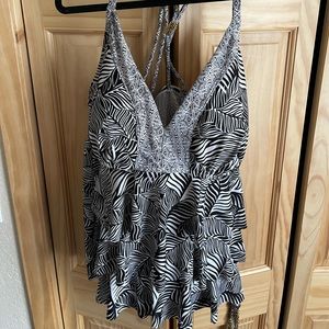 3X-Tankini Swim Top-Great detail!!